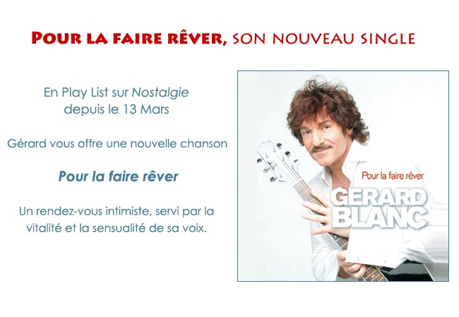 Pour la faire rêver, le nouveau single